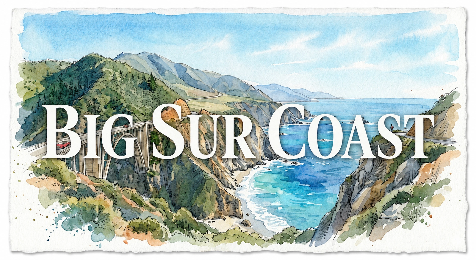 Big Sur coastline near Stafford University regional programs